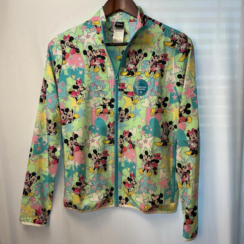 Mickey Minnie Mouse Cherokee Scrubs Tooniforms Disney Jacket TF320 NWT